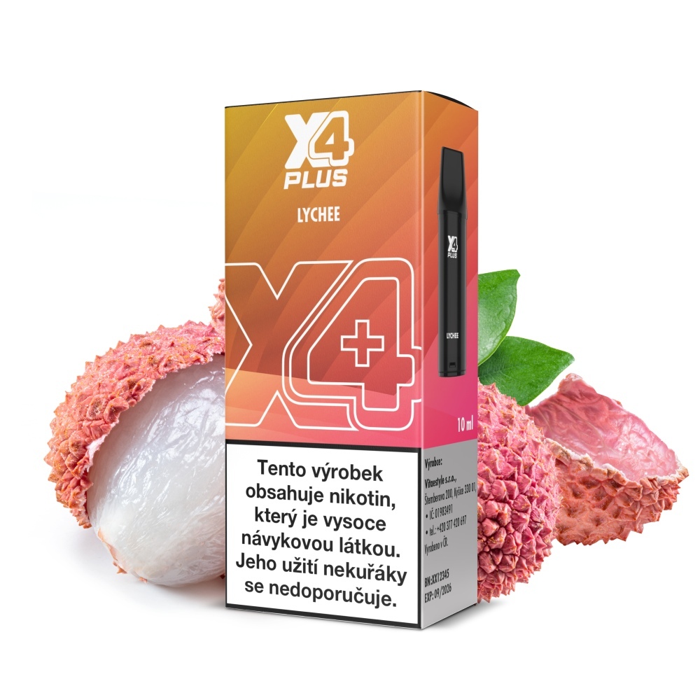 X4 Plus Pod - Lychee 20mg