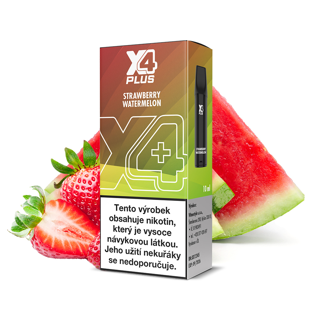 X4 Plus Pod - Strawberry Watermelon 20mg