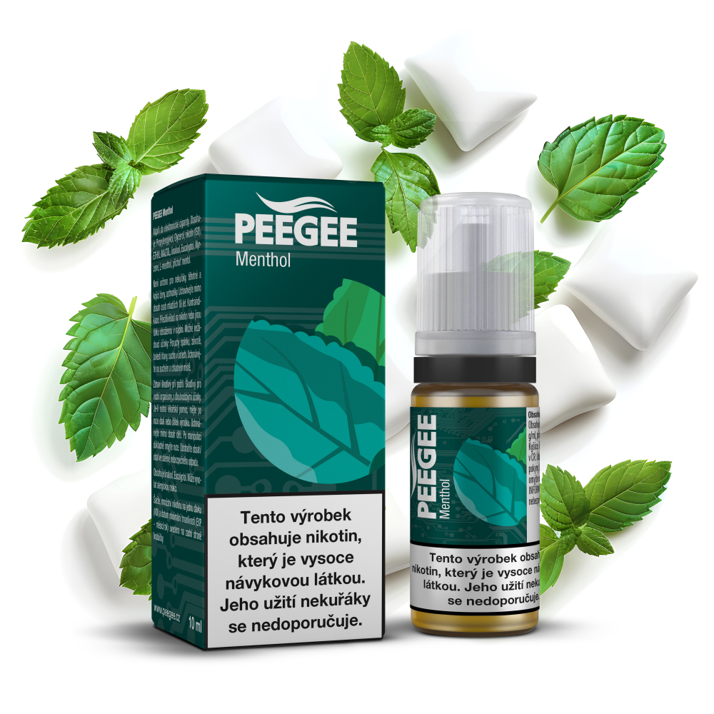 PEEGEE - Menthol 6mg