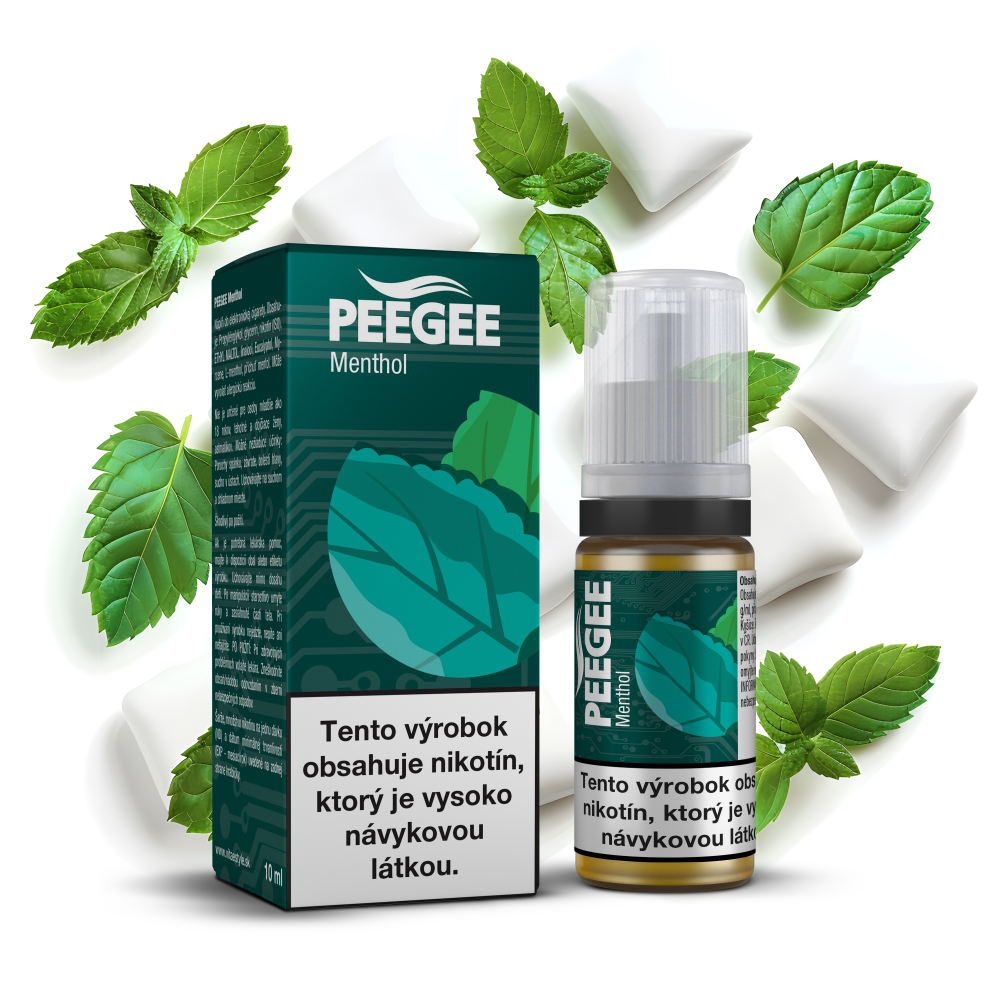 PEEGEE - Menthol 6mg