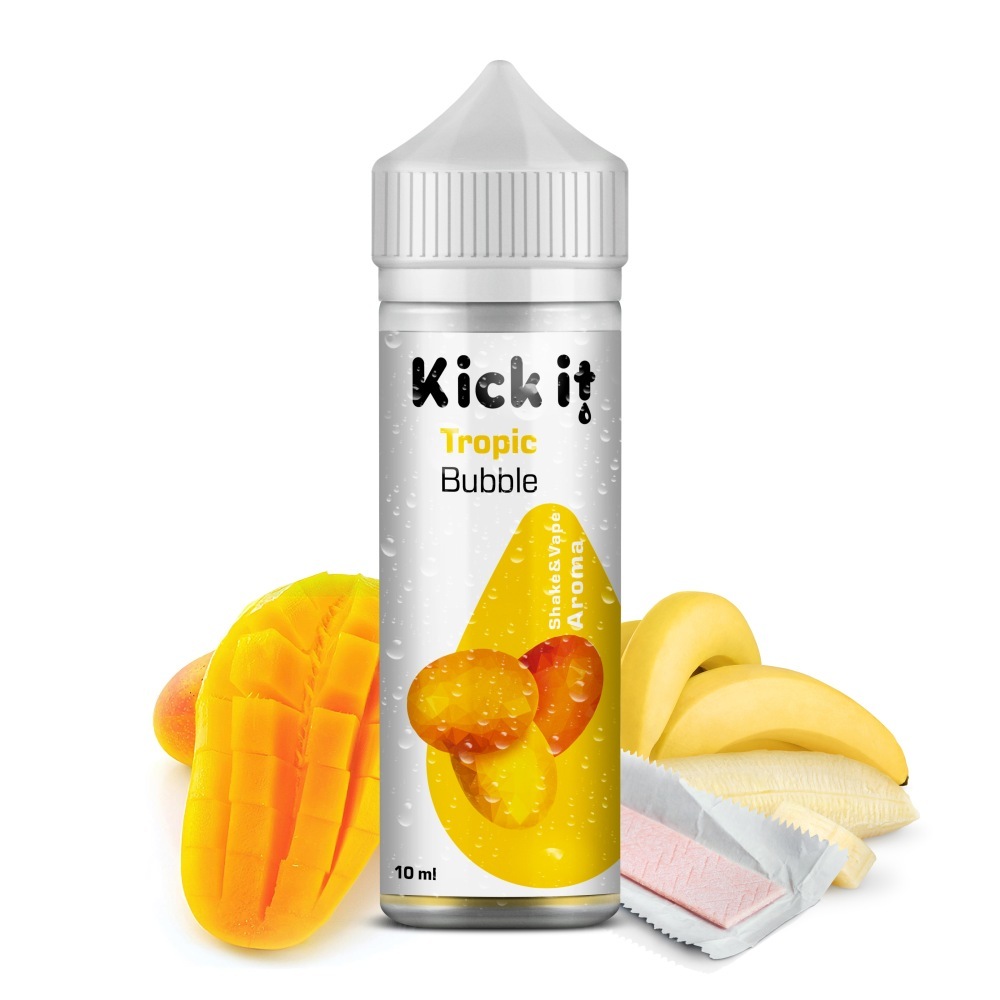 KickIt Tropic Bubble - Shake and Vape