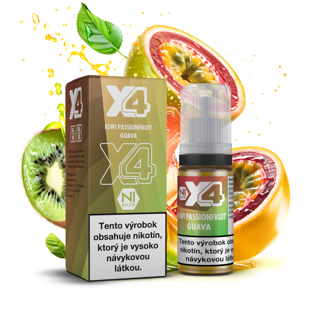 X4 Bar Juice - Kiwi Passionfruit Guava 20mg