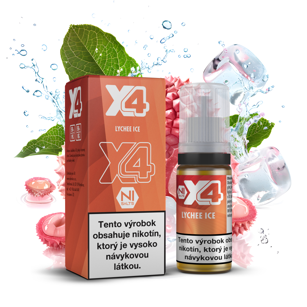 X4 Bar Juice - Lychee Ice 10mg