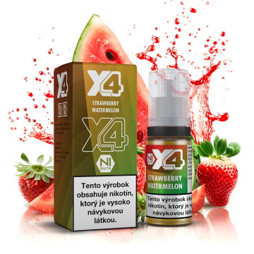 X4 Bar Juice - Strawberry Watermelon 10mg