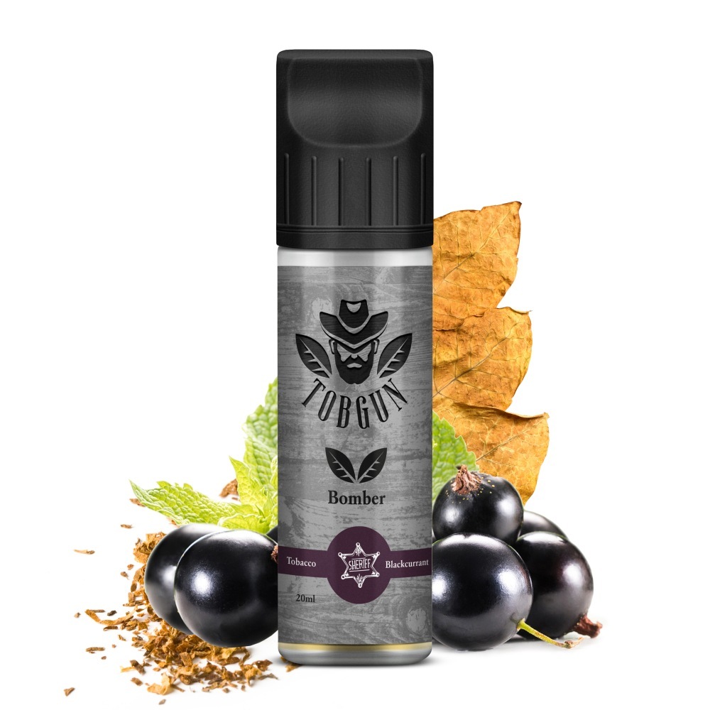 TobGun - Bomber (Blackcurrant) - Shake and Vape