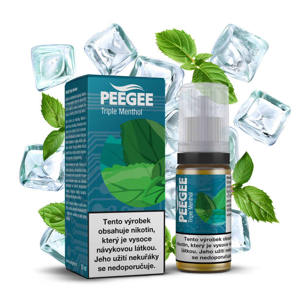 PEEGEE - Triple Menthol 6mg