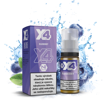 X4 Bar Juice - Blueberry 10mg