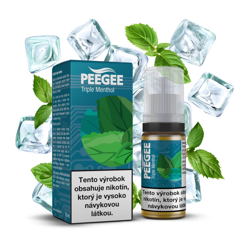PEEGEE - Triple Menthol 6mg