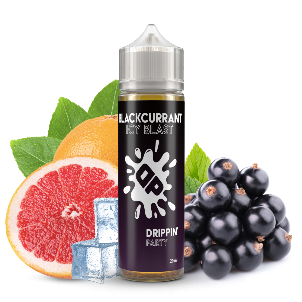 Drippin Party - Blackcurrant Icy Blast Shake&Vape