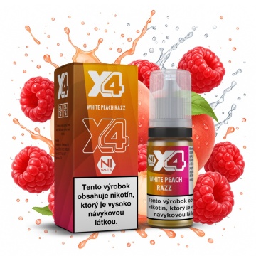 X4 Bar Juice - White Peach Razz 10mg