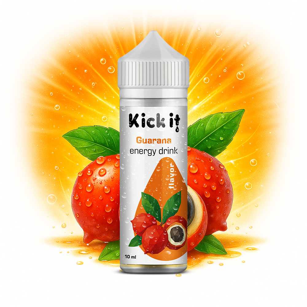 Kickit Guarana Energy Drink - Shake and Vape