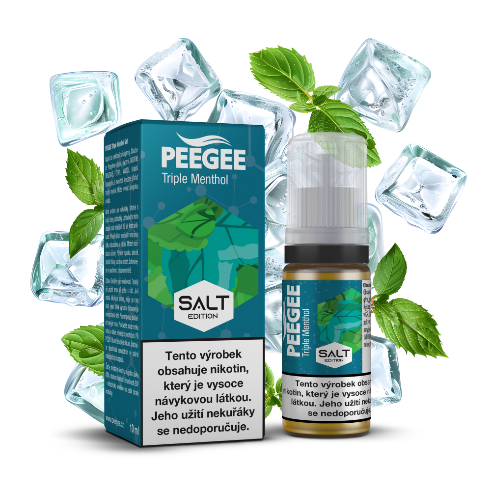 PEEGEE Salt - Triple Menthol 10mg