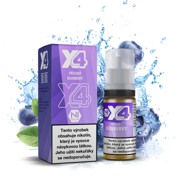 X4 Bar Juice - Blueberry 10mg