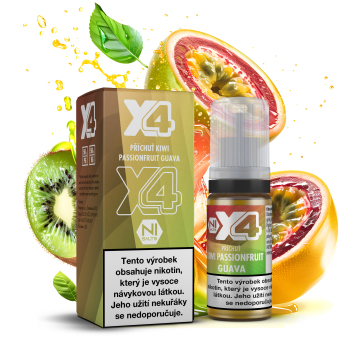 X4 Bar Juice - Kiwi Passionfruit Guava 10mg