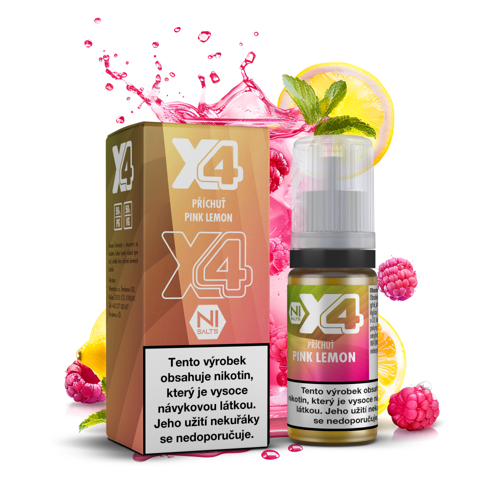 X4 Bar Juice - Pink Lemon 20mg