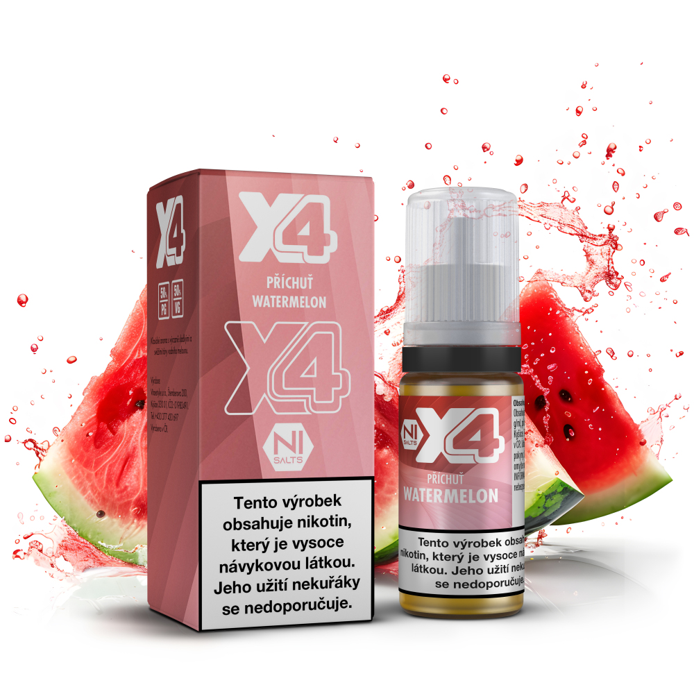 X4 Bar Juice - Watermelon 10mg