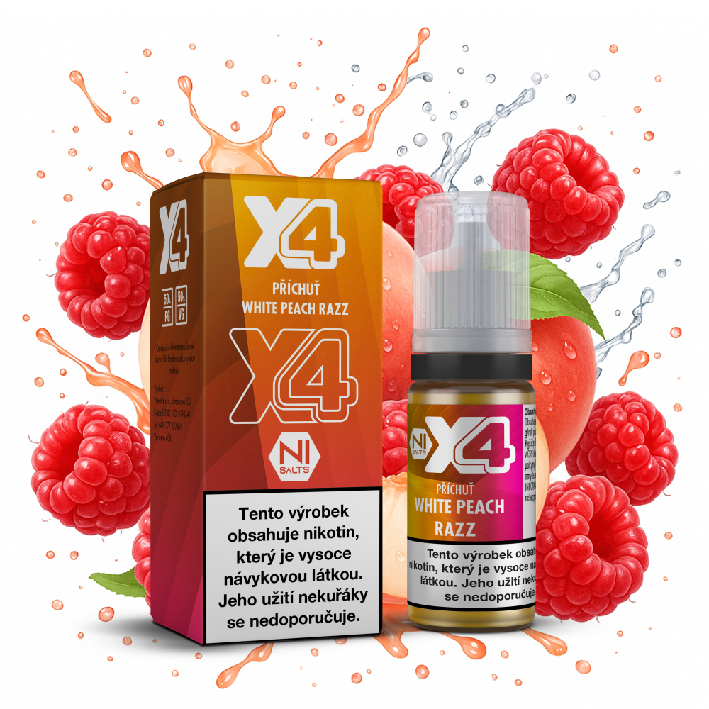 X4 Bar Juice - White Peach Razz 20mg