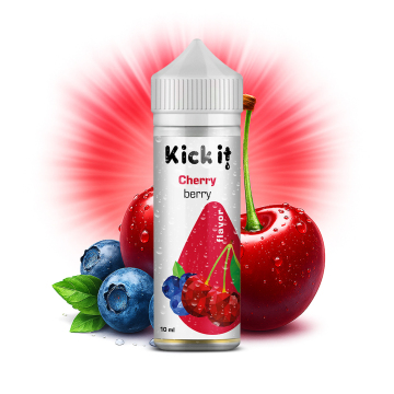 Kickit Cherry Berry - Shake and Vape