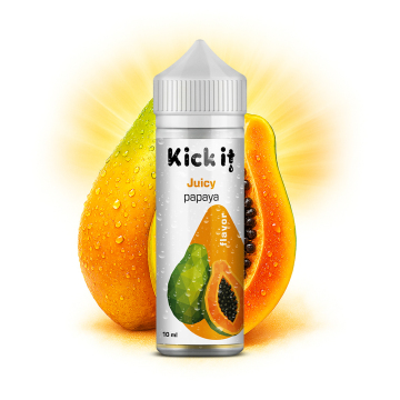Kickit Juicy Papaya - Shake and Vape