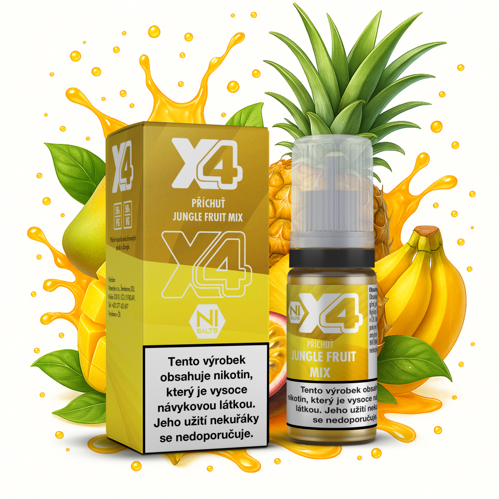 X4 Bar Juice - Jungle Fruit Mix 20mg